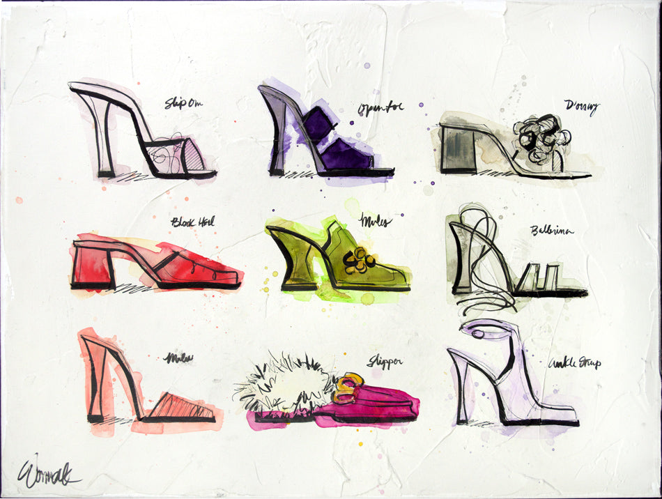Shoe Glossary Illustration
