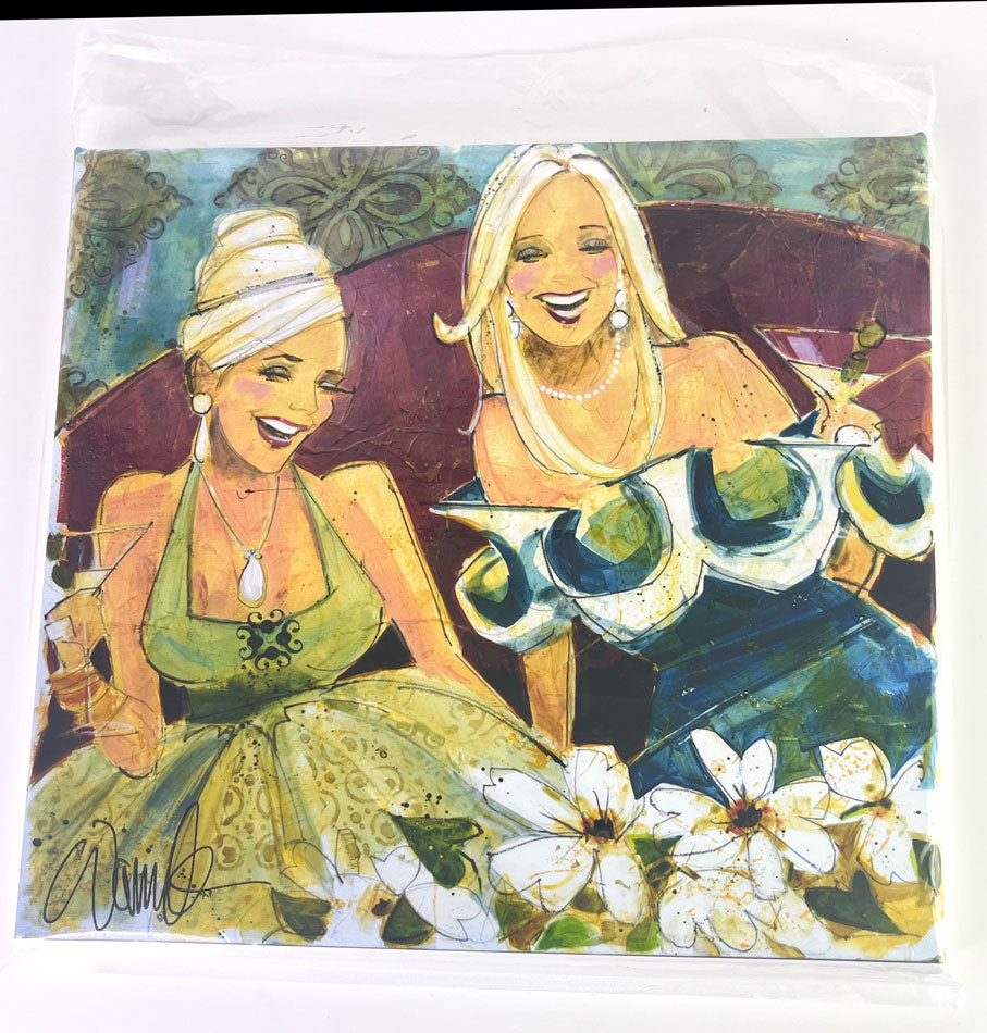 Special - Women and Wine® Two Blondes (Walk Into A Bar) Edition Artist Proof 15" x 15"