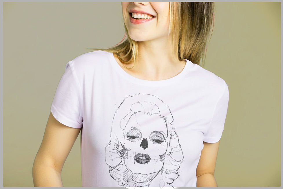 Bella Muertes - Marilyn Short Sleeve T-shirt