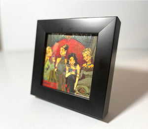 5" x 5" Frames with Women & Wine Print