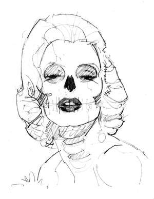 Bella Muertes - Marilyn Sketch