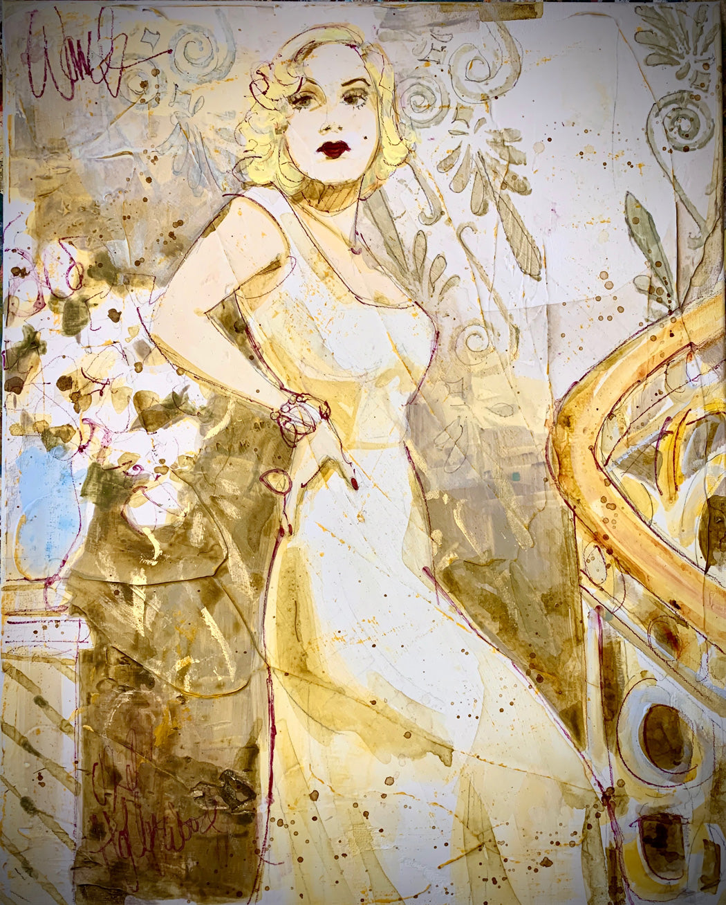 "Old Hollywood (Staircase)" - Original
