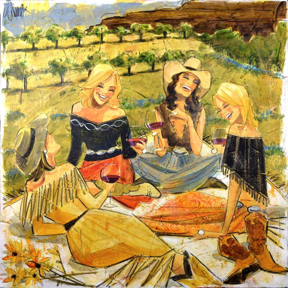 Special - Women and Wine® Texas Vineyard Edition 2 - 24x24"
